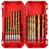 Сверла по металлу RedHEX™ HSS-TiN набор 19ед. (2-10мм) GEN II