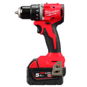 Аккумуляторная дрель-шуруповерт Milwaukee M18 BLDDRC-502C (4933492835)