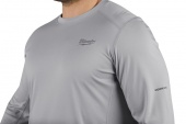  Тёплая рубашка с длинными рукавами серая WWLSG-XL  (4933478191)