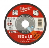Отрезной диск Milwaukee  SCS 41/150 х 1.5 PRO+ 1 шт (заказ кратно 25 шт)