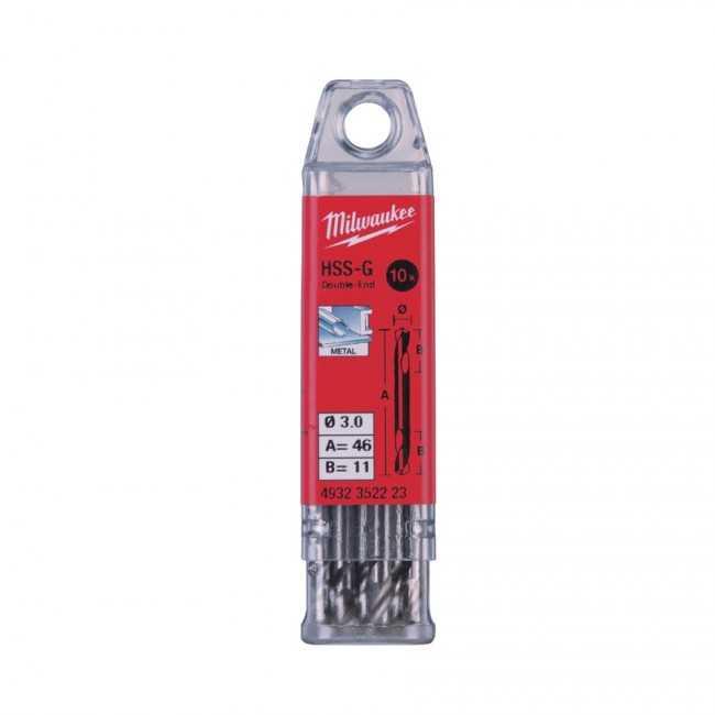 Упаковка сверл по металлу HSS-G DBL 5.0 (10шт) (4932352232)