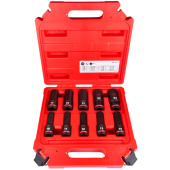 Головки 1/2" ударные удлиненные SHOCKWAVE™ набор 10ед. в кейсе 