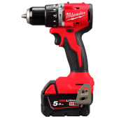 Аккумуляторная ударная дрель-шуруповерт Milwaukee M18 BLPDRC-502C (4933492826)