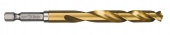 Сверло по металлу  RedHEX HSS-G TiN 9.5 мм (1 шт)
