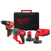 Набор аккумуляторных инструментов M12 FPP2F2-602X Milwaukee