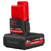 Аккумулятор 5,0 Ач M12 HB5 Milwaukee