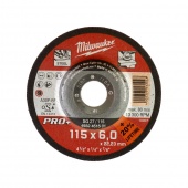 Шлифовальный диск по металлу SG 27/115 х 6 PRO+ 1 шт (заказ кратно 25 шт)