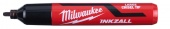 Маркер Inkzall Milwaukee для стройплощадки большой черный (1 шт, дисплей 12 шт)