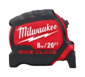 Рулетка PREMIUM широкая WIDE BLADE 8 м (ширина полотна 33мм)