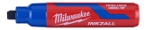 Маркер Inkzall Milwaukee для стройплощадки супер-большой XL синий (1 шт, дисплей 12 шт)