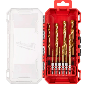 Сверла по металлу RedHEX™ HSS-TiN набор 10ед. (3-10мм) GEN II