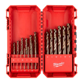 Сверла по металлу HSS-Co набор 19ед. (1-10мм) Milwaukee