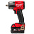 Аккумуляторный гайковёрт Milwaukee M18FMTIW2F12-502X  FUEL (Li-Ion 5 Ач)  (4933478450)