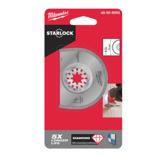 Полотно толщиной 1.2 мм для удаления затирки с алмазным напылением для долгого срока службы. Для удаления затирки между настенными или напольными плитками (48906052)