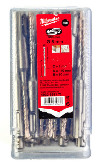 Бур SDS+ 5х110 (50 шт) Milwaukee (4932399176)