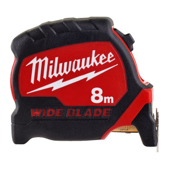 Рулетка PREMIUM широкая WIDE BLADE 8 м (ширина полотна 33 мм)