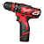 Аккумуляторная дрель-шуруповерт со сменными насадками Milwaukee M12 BDDXKIT-202C (4933447836)