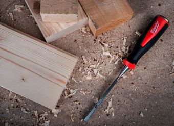 Стамеска плоская 1 1/4" (32 мм) Milwaukee