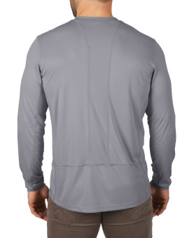 Тёплая рубашка с длинными рукавами серая WWLSG-S (4933478188)