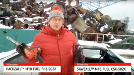 Испытания сабельных пил - режем автомобиль!