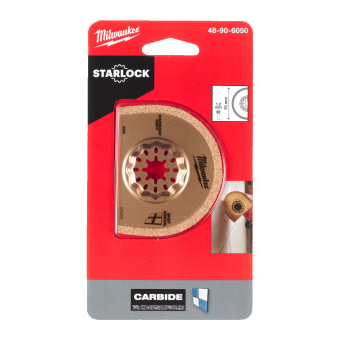 Полотно толщиной 1.2 мм для удаления затирки с твердосплавным зернистым напылением. Для удаления затирки между настенными или напольными плитками (48906050)