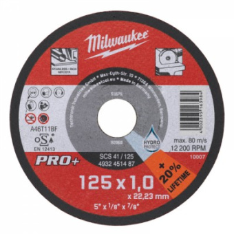 Отрезной диск SCS 41/125х1 PRO+ (4932451487)