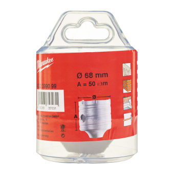 Коронка по бетону SDS+ TCT 68 х 50 мм