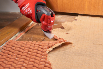 Жесткий скребок для удаления твердого клея, плиточного клея, остатков бетона и старой краски (48906062)