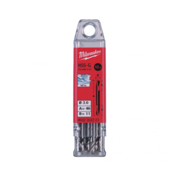 Упаковка сверл по металлу HSS-G DBL 5.0 (10шт) (4932352232)