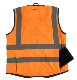 Сигнальный жилет Премиум оранжевый - 2XL/3XL (4932471900)