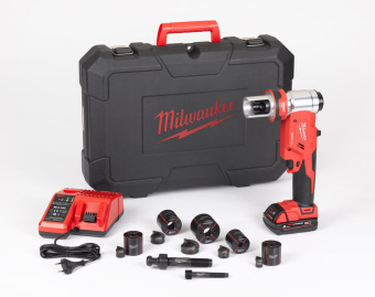 Аккумуляторный гидравлический пробойник Milwaukee M18 HKP-201CA FUEL (4933451204)