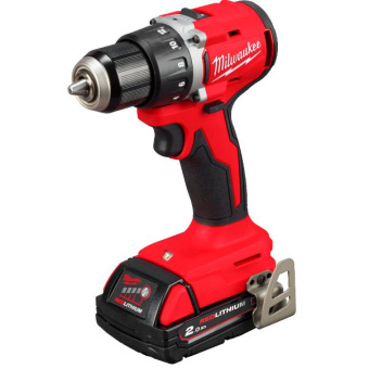 Аккумуляторная дрель-шуруповерт Milwaukee M18 BLDDRC-202C (4933492833)