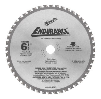 Пильный диск по металлу Milwaukee 165 х 16 Z48 (48404015)