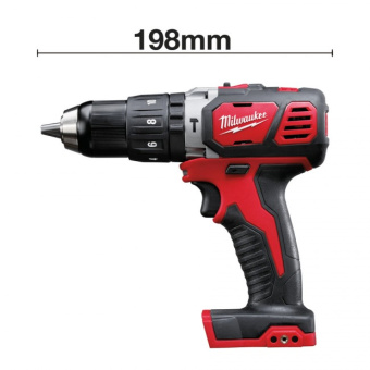 Аккумуляторная ударная дрель-шуруповерт Milwaukee M18 BPD-202C (4933443515)