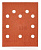 Шлифовальная бумага 115 x 140 зерно 120 (10 шт)