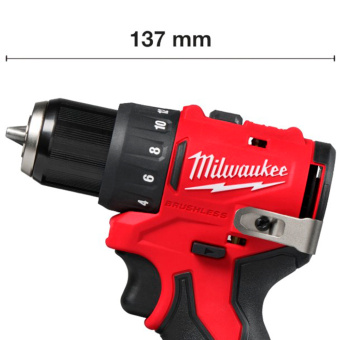 Аккумуляторная  дрель шуруповерт M12 BLDDRC-0