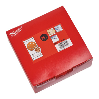 Шлифкруг 6 отверстий 150 зерно 60 (25 шт)