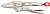Ручной инструмент зажим 6" Long Nose (150 мм) (4932471731)