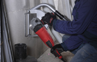 Угловая шлифовальная машина Milwaukee AGVK 24-230 EK DMS (4933451414)