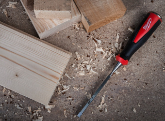 Набор плоских стамесок Milwaukee