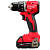 Аккумуляторная дрель-шуруповерт Milwaukee M18 BLDDRC-202C (4933492833)